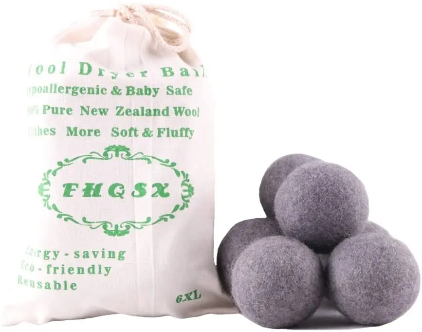 Wool Laundry Dryer Balls Organic New Zealand Wool Natural Handmade