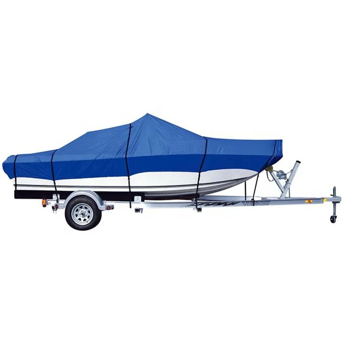 Customized High Quality Rain Snow-Waterproof UV Resistant 600D Oxford Boat Cover