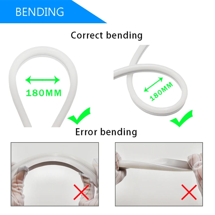 
drop ship Digital Led Rgb 24v Flexible Ws2811 86leds Neon Strip 