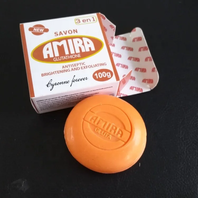 Hot Sale High Quality Machine Brightening Exfoliating Gluta Orange Antisptic Soap