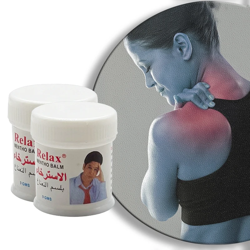 Relaxing Menthol Balm Anti-Mosquito Cooling Oil Ointment For Sprains Joint Pain Headache Dizziness Anti-itching Cream