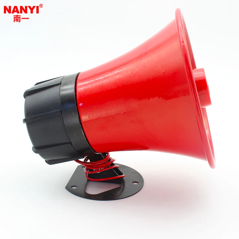 120 high decibel alarm speaker 220V high-power metal 12V24V industrial home with high pitched anti-theft alarm 30W