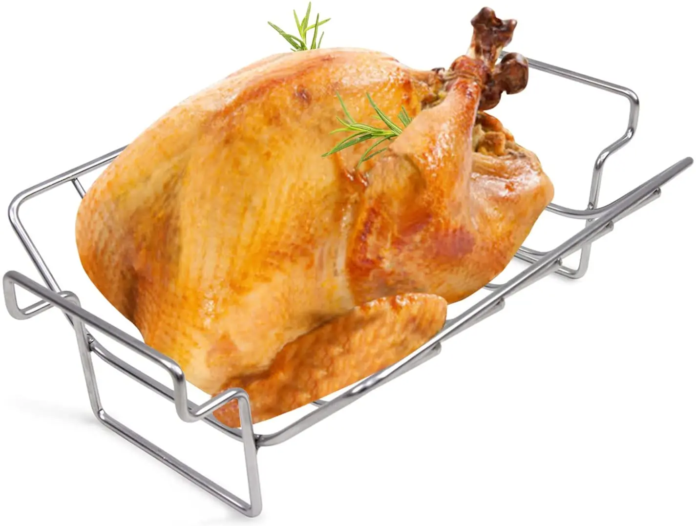 Многофункциональные подставки для готовки из нержавеющей стали гриля подставка индейки под микроволновую печь