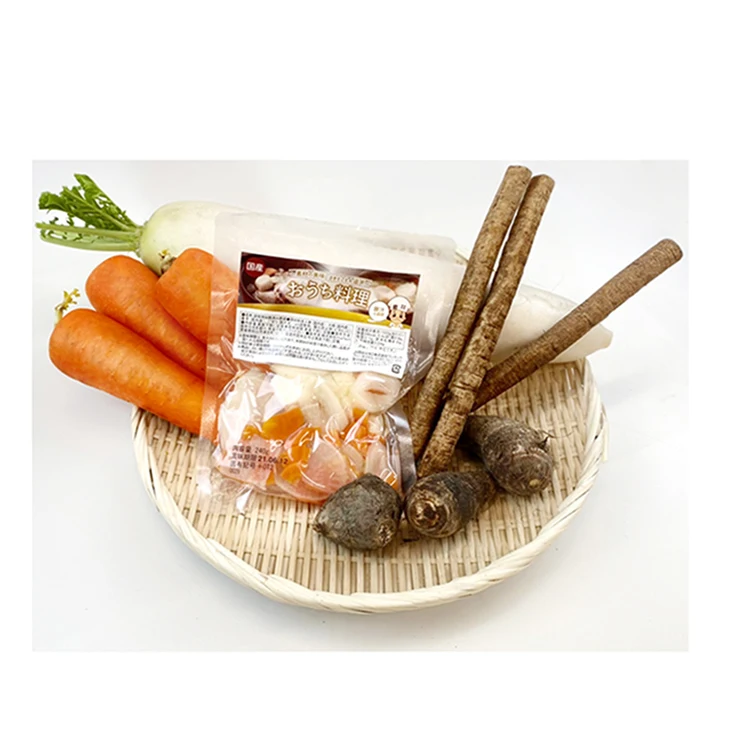 
 Замороженные экологически чистые фрукты и овощи Iqf для мисо-супа с свининой  