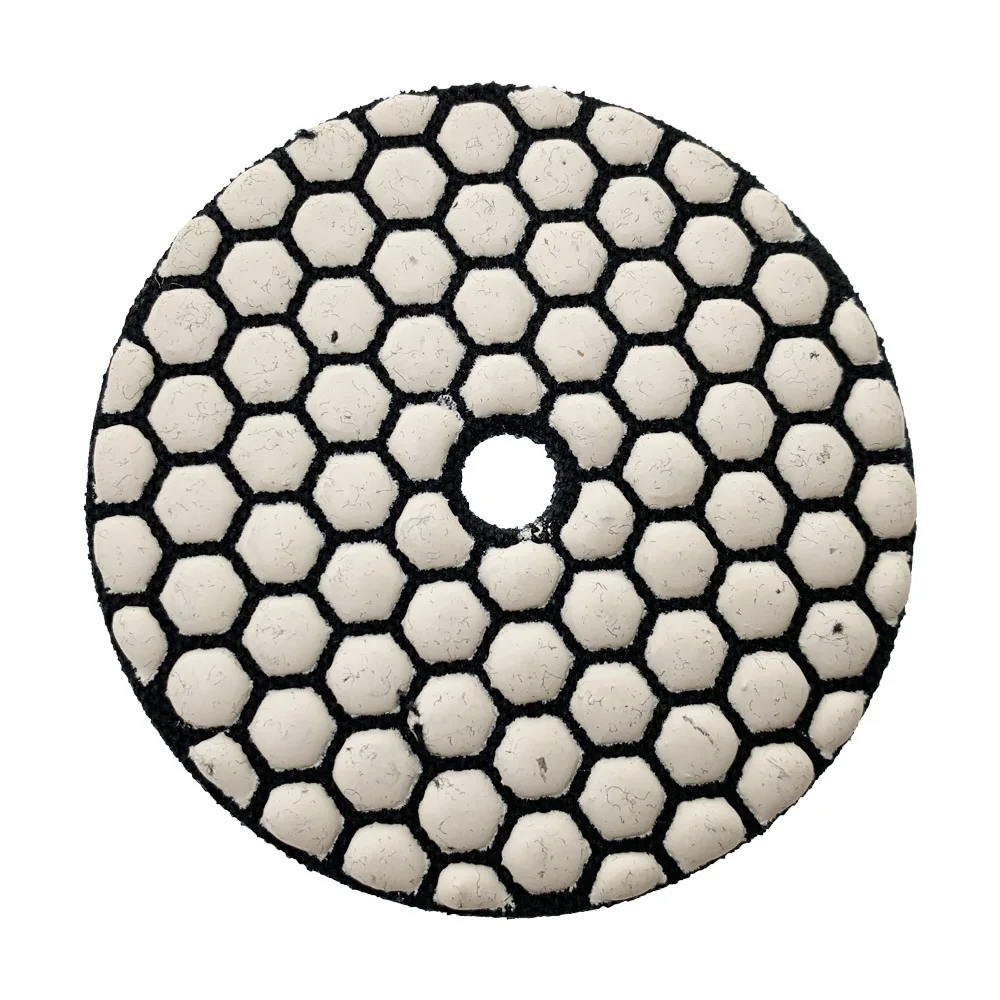 80mm Diamond tool Corner Marble Pad Wall Polishing Disc For Dry Working