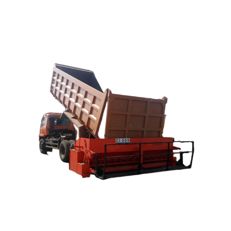 Efficient Road Machinery Chip and Sand Spreader with Engine for Construction Industries Stone Spreading