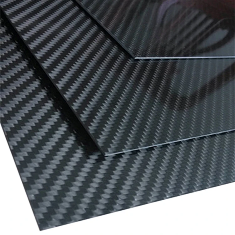 Hot Sales New Arrivals 3K Twill Carbon Fiber Sheet In Customized Size