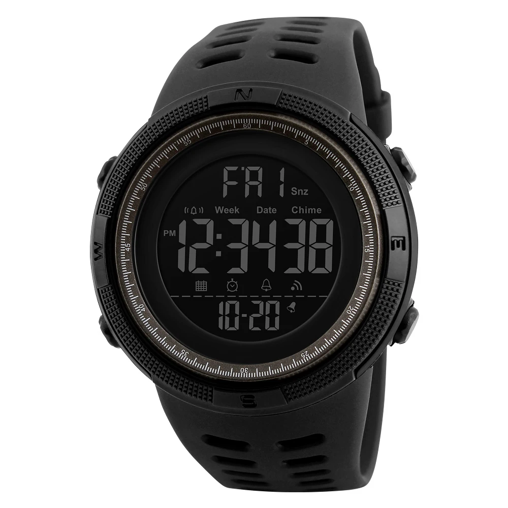 SKMEI 1251 hot sale fashion simple design men sport digital watches