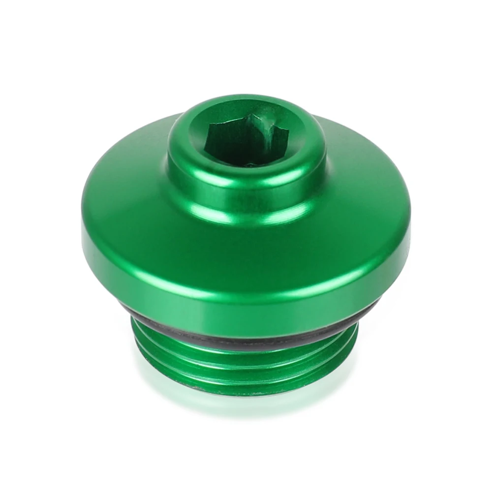 Motorcycle Oil Filler Cup Screw Cover Fit for KAKAWAKI KX250 / KX250F / KX450F / KLX450R ATV KFX450R Engine Oil Filler Cover