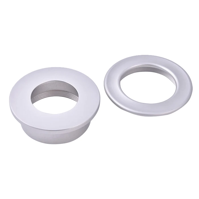 High Quality Custom CNC Machining Service  Silver  Anodizing Aluminum Screw Parts