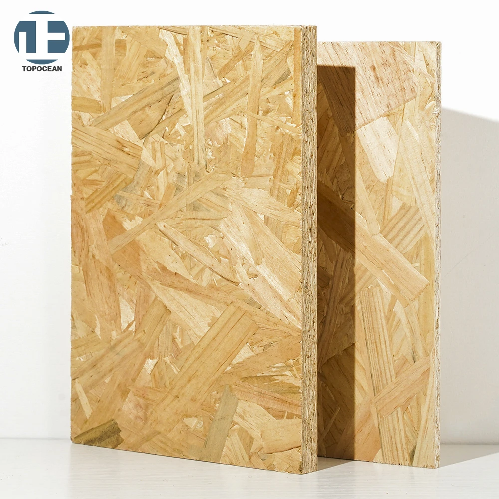 TOPOCEAN ENF/NAF 2500x1250 9mm 18mm osb 3 osb2 board plywood panel false particle board
