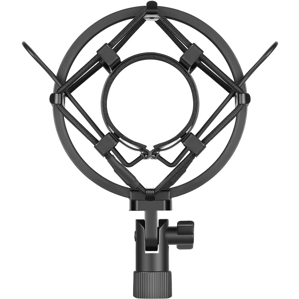 Universal 45MM ABS Microfonos Shockmount Microphone Shock Mount for 43MM-46MM Diameter Condenser Mic
