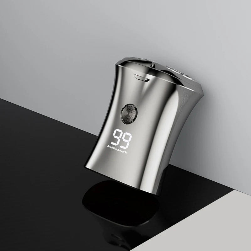 Лидер продаж портативная профессиональная мини-компактная умная Водонепроницаемая перезаряжаемая мужская электробритва для бритвы путешествий