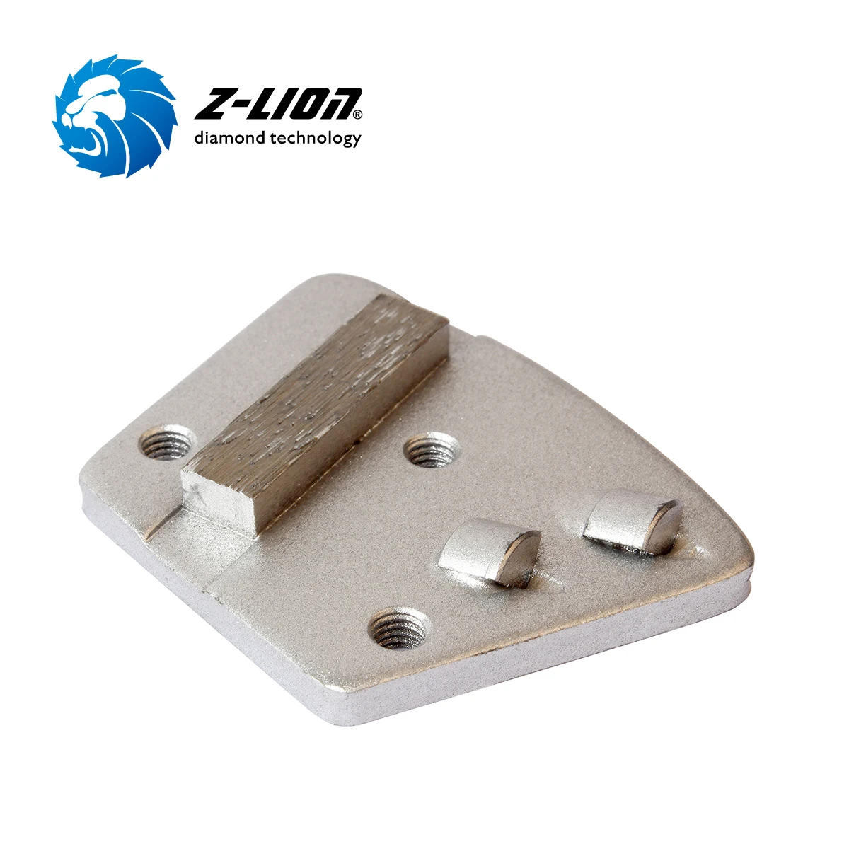 Z LION High Quality Trapezoid Diamond Metal Bond PCD Pad for Floor Scraper