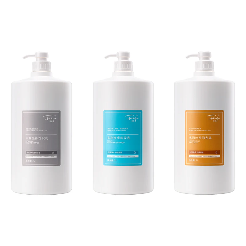 FeiQu High-class Salon Use Japanese Formula 3L Healthy And Damaged Hair Shampoo In Big Size