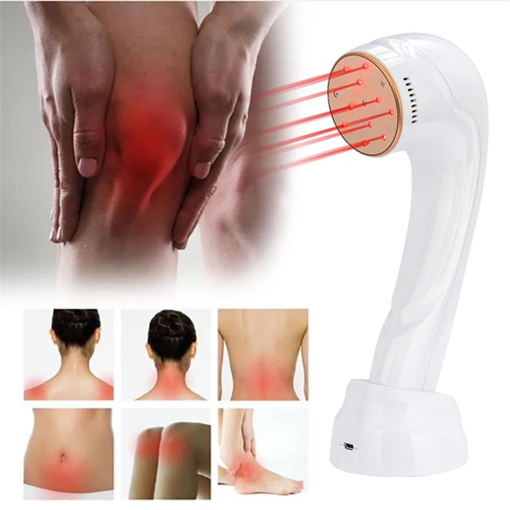 low level Laser acupuncture back pain arthritis  joint pain cold laser 808nm for Wound healing rheumatism gout pain relief