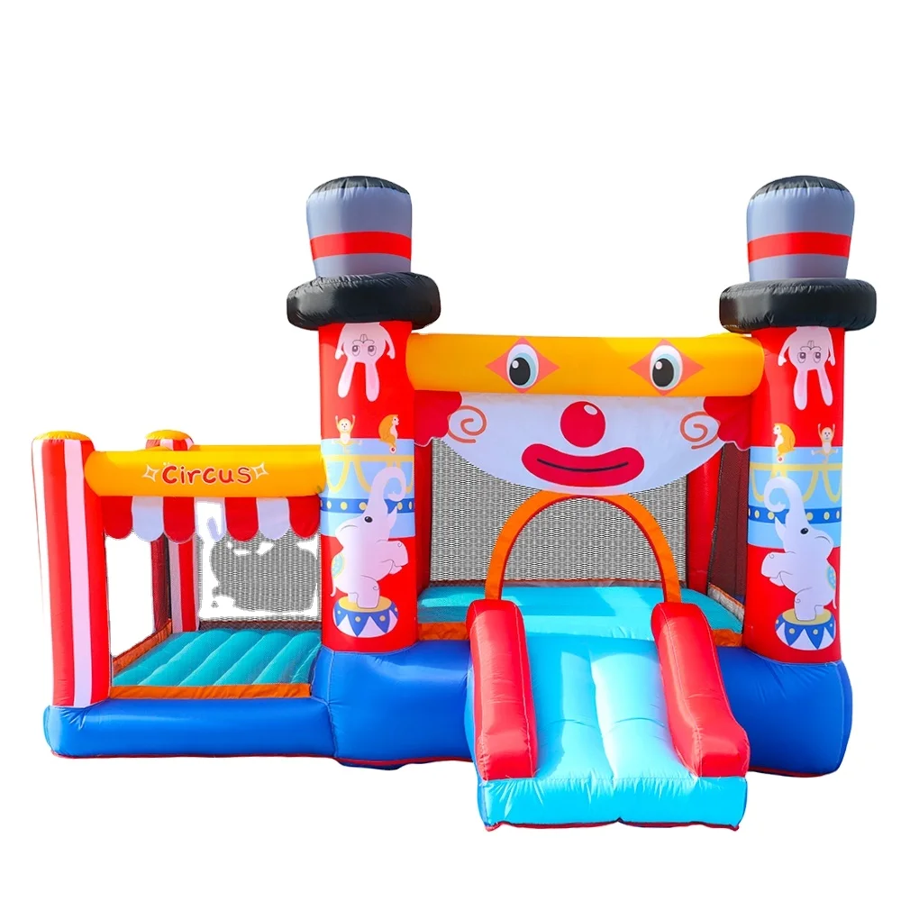 AirMyFun Clown Bounce House Playground Jumping Slide Bouncer Combo Bouncy Castle Inflatable for Sale