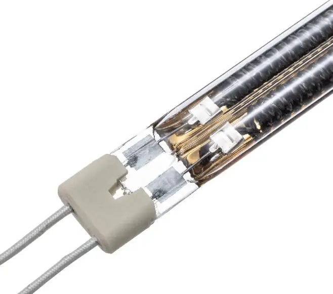 Factory wholesale carbon fiber shaped halogen lamp for cooking