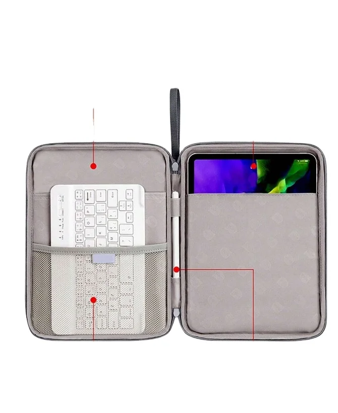 OEM hard shell pressure-proof portable protective cover tablet surface pro7/6/5/4 storage bag