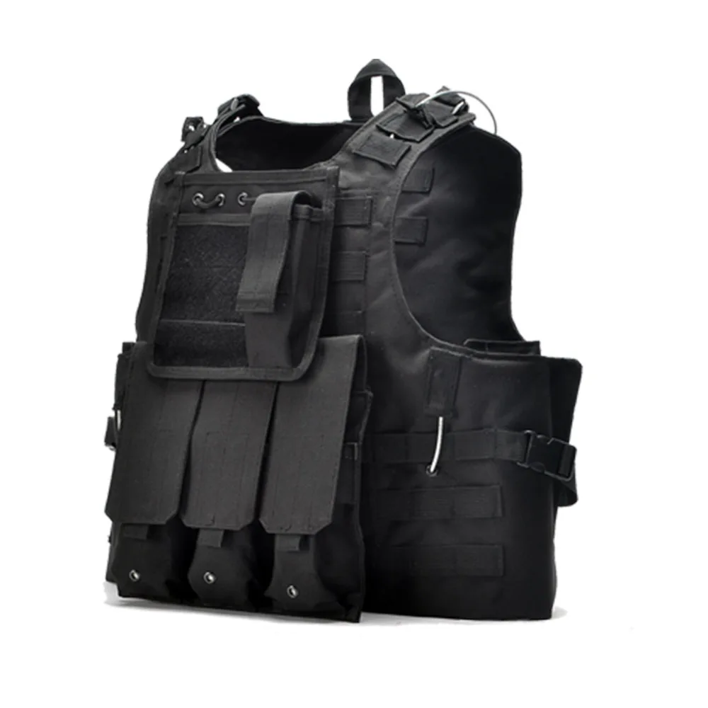 YAKEDA Weight Multi-pouch MOLLE Camo Style Outdoor Multicam Gym Protective Plate Carrier Outdoor Training Gear Tactical Vest