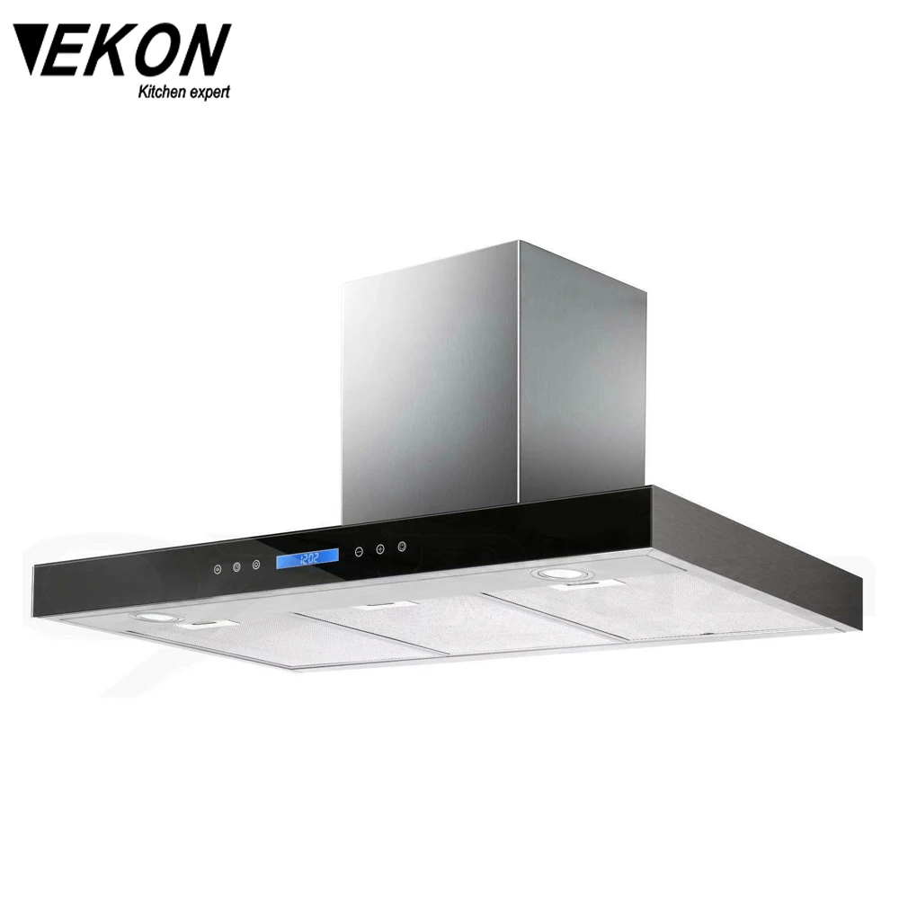 3 Speed Push Button T Type 600mm Kitchen Chimney Hood