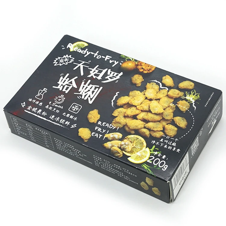 
Various Good Quality Frozen Storage Clam Meat with Tempura 