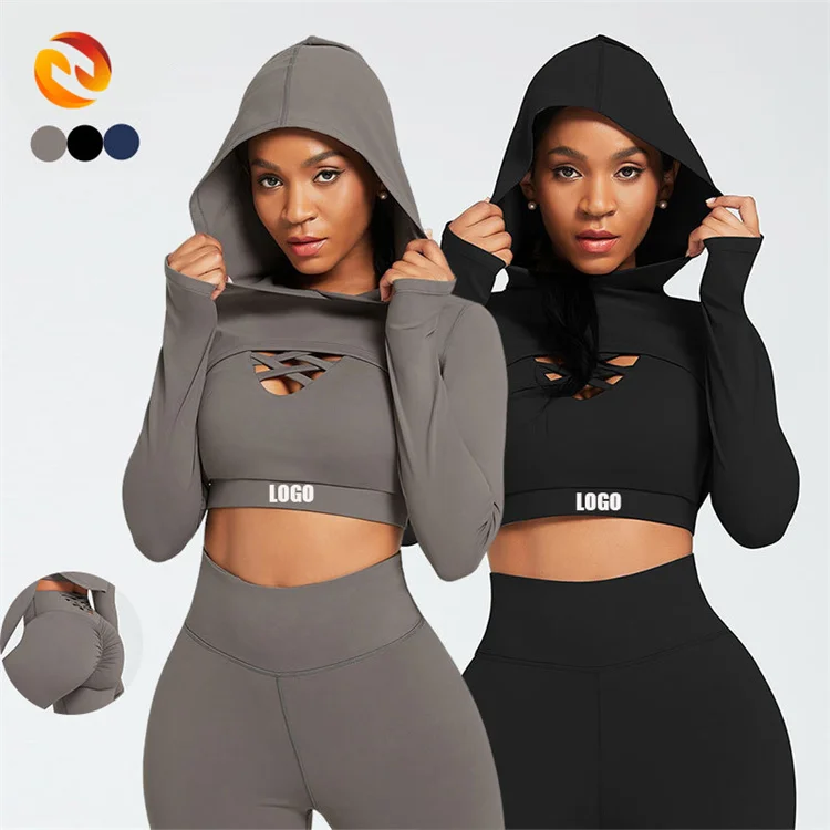 2024 Custom Logo 3 Pieces Women Sportswear Seam Sports Bra High Waist Leggings Suit Active Wear Athletic Gym Fitness Yoga Sets