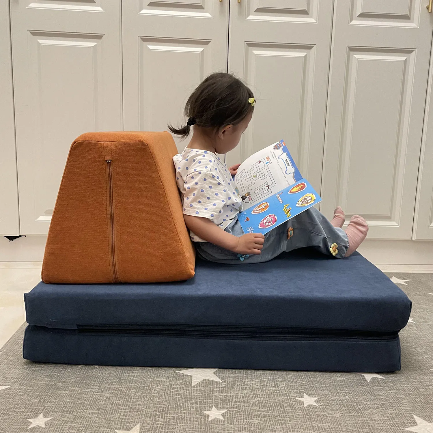 Детские подарки, диван Nugget, разные цвета на выбор, детский игровой диван, чехол для Nuggets, детский пенный диван