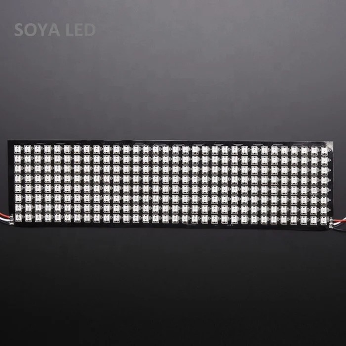 Flexible RGB LED Matrix 8x32 WS2812B/SK6812