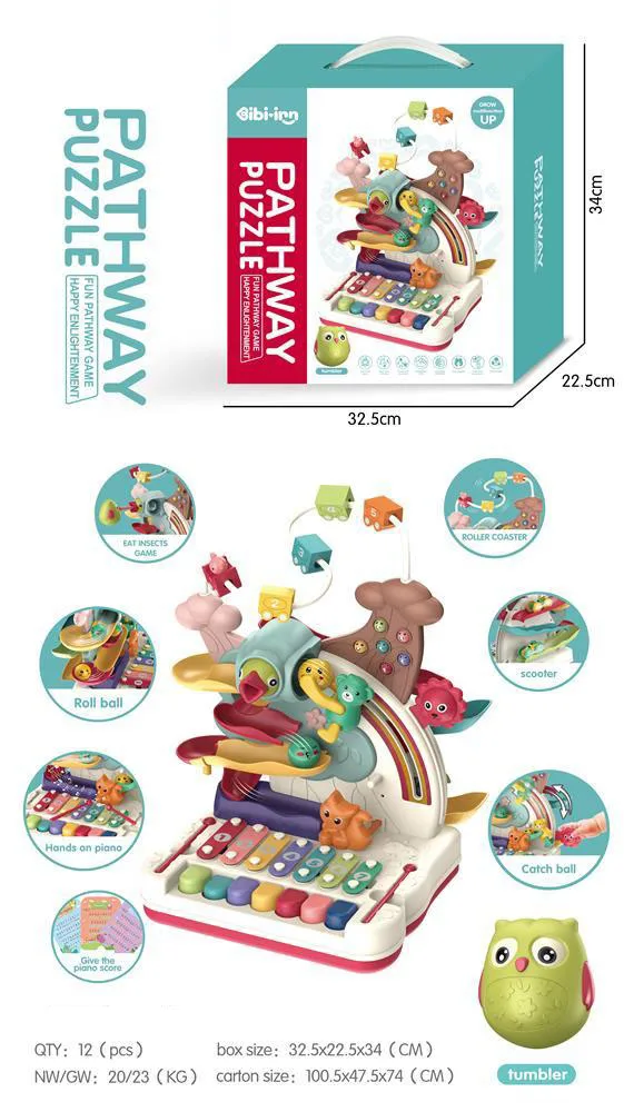 Kids Early Learn Toddler Toys Animal Adventure Plastic Toy Set Educational Baby Toys