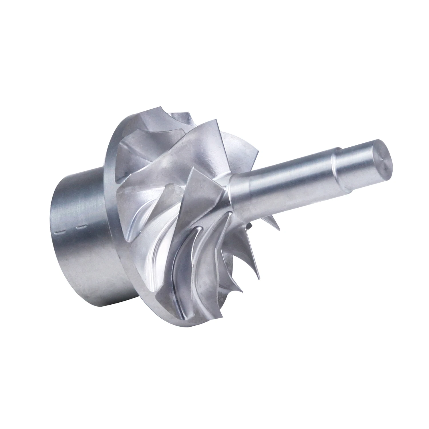 High Precision Machining Custom Brass Titanium Aluminum Cnc Impeller Machining