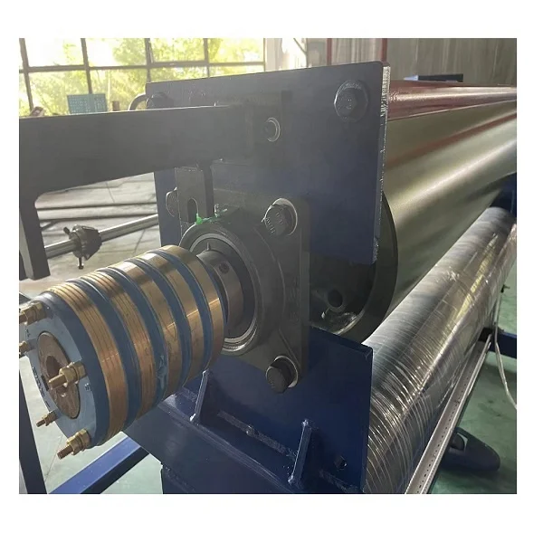 Hot oil laminating foam machinery EPE XPE foam to film aluminum foil laminator