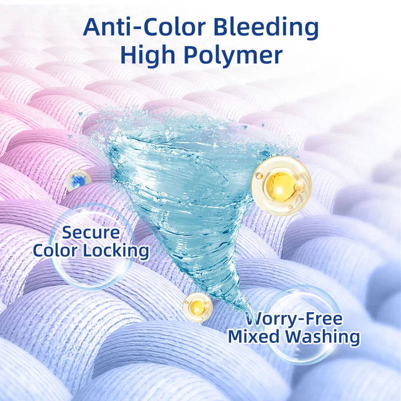 High Quality Eco-Friendly Clothing Powder Anti-Color Bleeding Prevents Wool Cashmere Down Colored Laundry