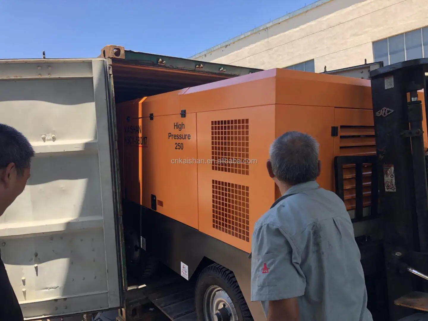  KAISHAN дизельный мобильный воздушный винтовой компрессор LGCY-19.5/19 700CFM 19bar с Cumins
