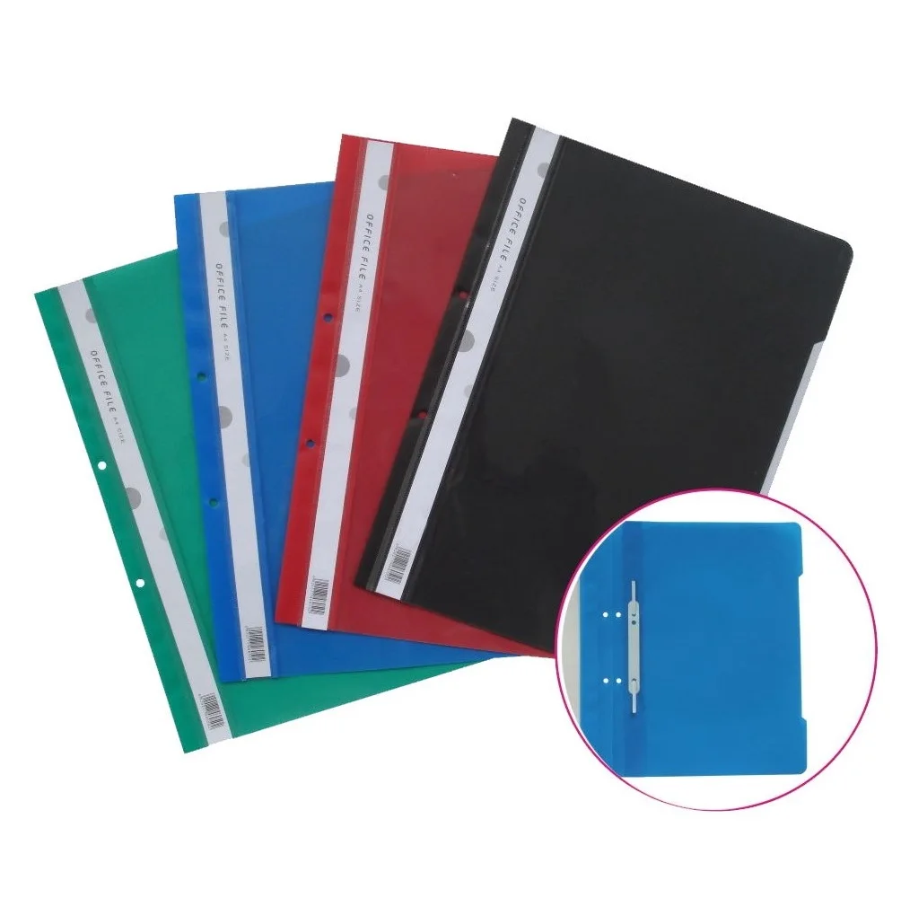 office supplies customized Plastic cover A4 presentation report file folder