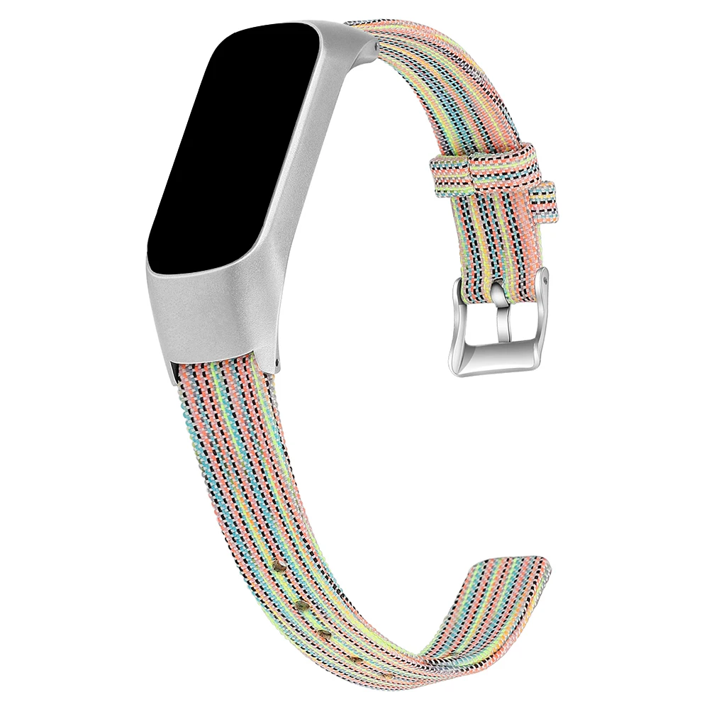 Veryfit Canvas Watch Fabric Band For Samsung Galaxy Watch Fit E Strap