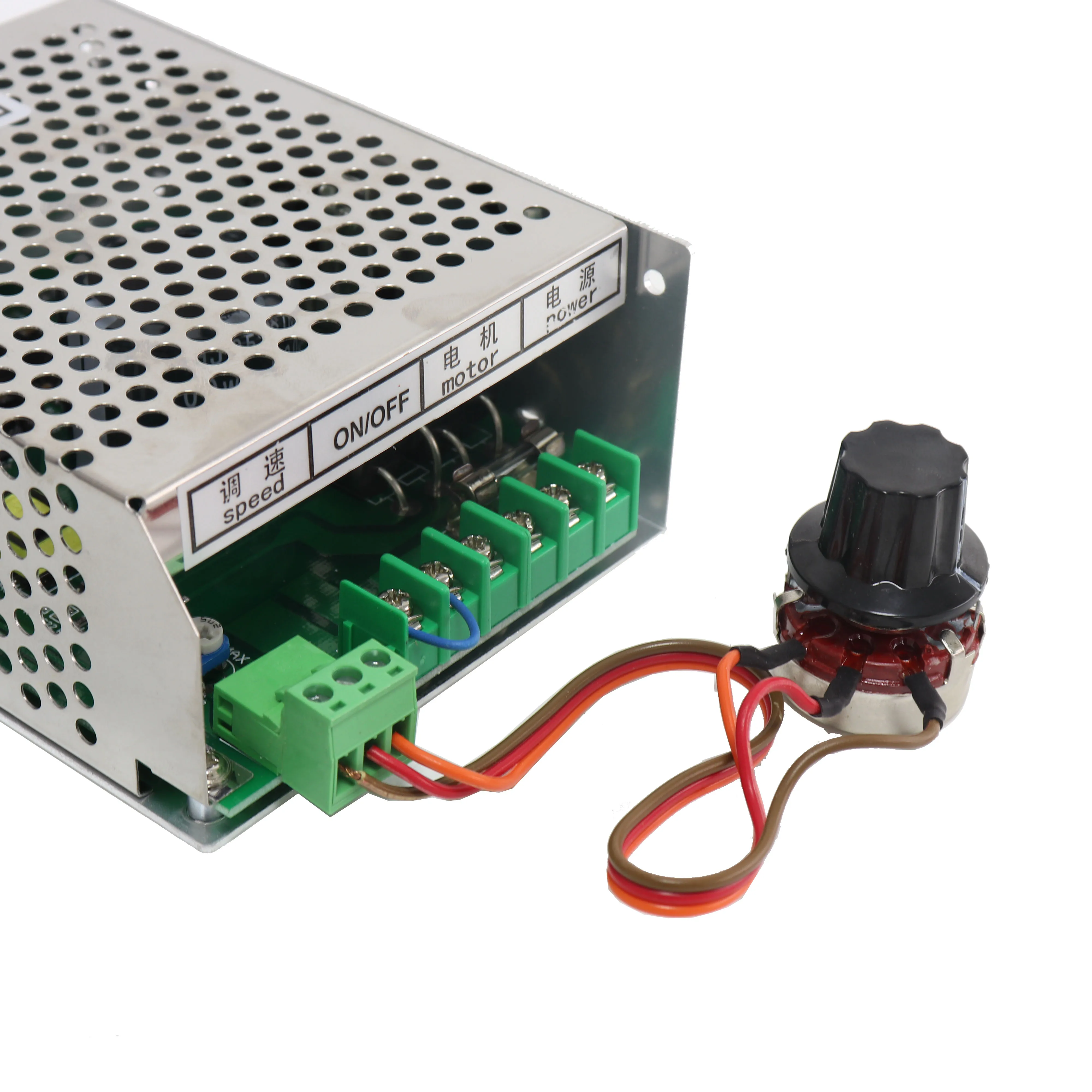 220v or 110V power supply with speed governor for 500w dc 0-100v cnc air cooled spindle motor For 3D Printer Monitor Equipment