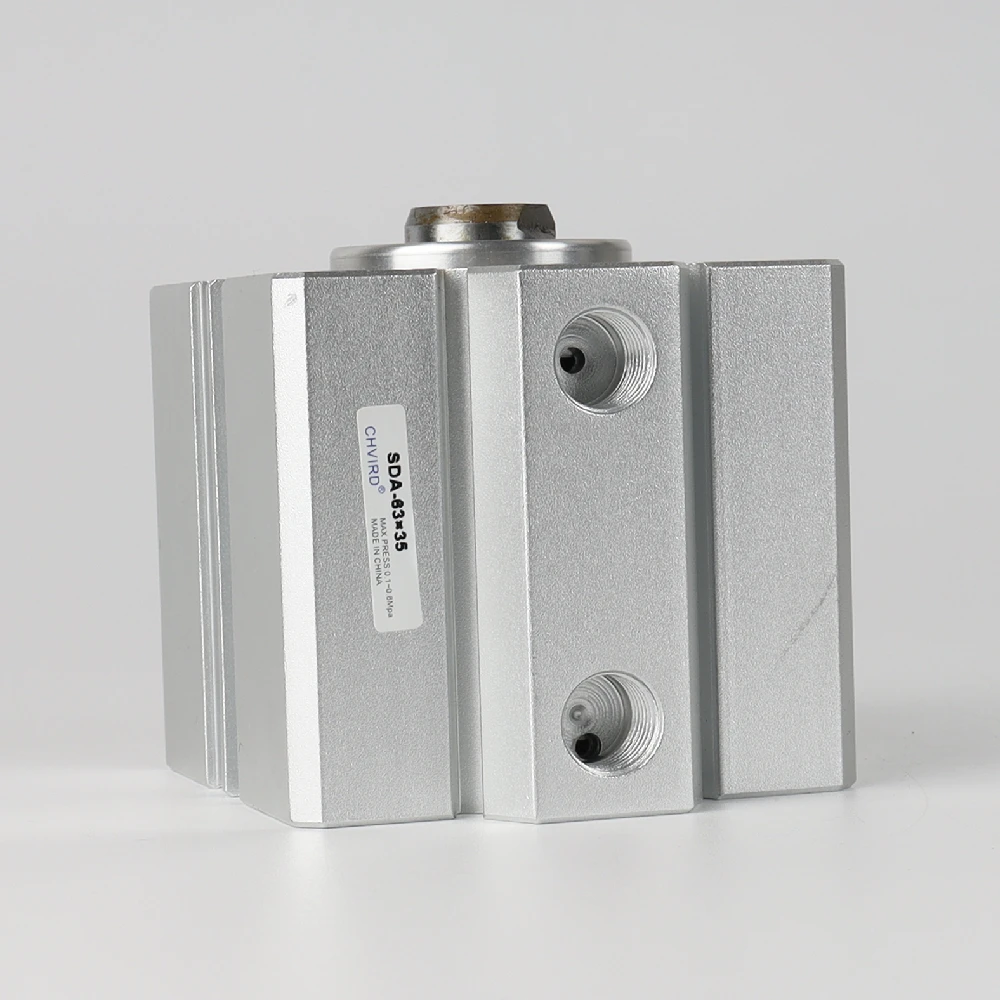 
HongTo SDA series compact cylinder Model piston type double acting SDA 12/16/20/25/32/40/50/63/80/100 *5-150MM 