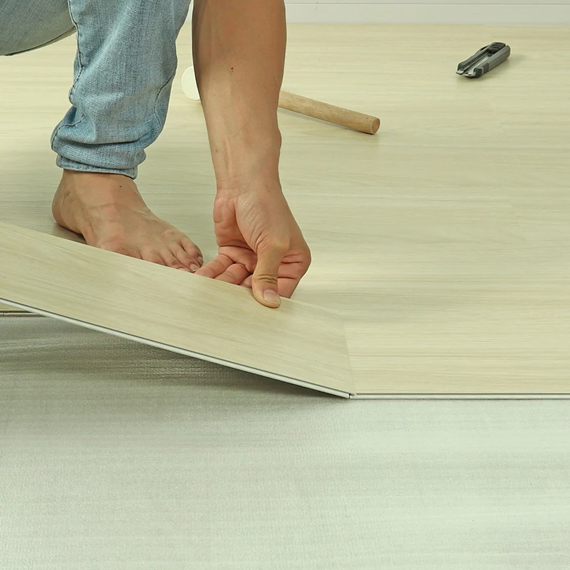 Waterproof PVC Plastic Flooring 4mm 5mm 6mm Luxury SPC Click Lock Flooring