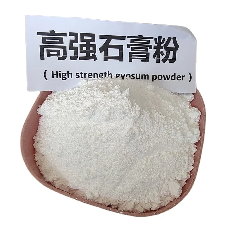 GRG high strength gypsum powder Building Material Gypsum Powder Price Per Ton DIY gypsum