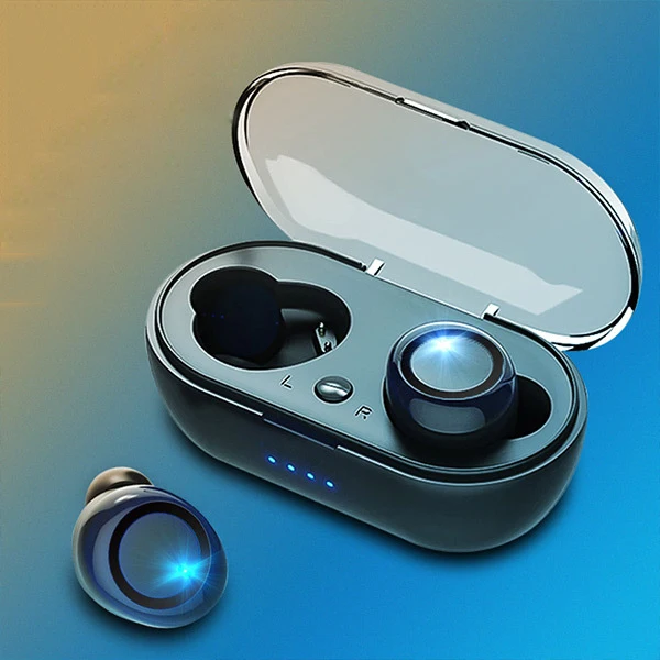 TWS Wireless Y50 Earphone Touch Control 9D Stereo Headset with mic Sport Earphones Waterproof Earbuds LED display