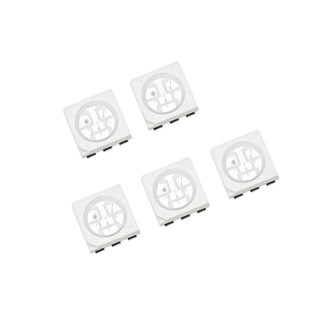 HQG 5050 Full Colour RGBW LED Lamp Beads 6-Pin 0.06W-2W Post Chip Factory Emitting Red Blue Green White RGB Color