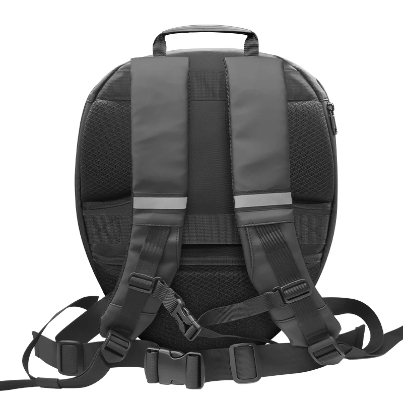 2024 High Summer Alien LED Display Black Knight Backpack for Motorcycle Bike Bicycle Backpacks Bags