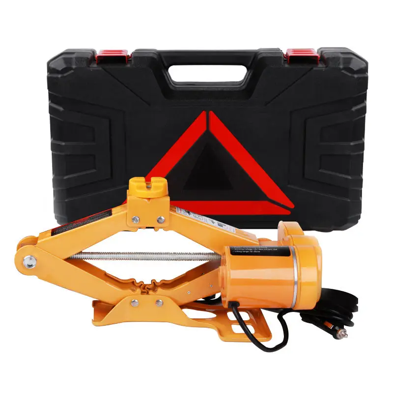 Hot Sale CE ISO Chinese Supplier OEM Manufacturer Portable 2T Auto Durable Electric Scissor Car Jack DC12V for SUV Quick Repair
