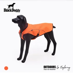 BlackDoggy Designer Large Dog Cooling Vest Pet Apparel for Summer Outdoor Adventure