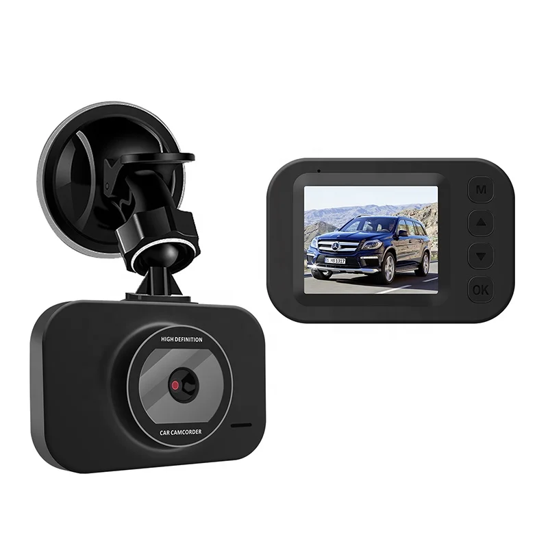 2 inch IPS hidden dashcam Real FHD 1080P dvr camera Video as MP4 H.265 novatek car trip recorder with wifi gps e-dog optional