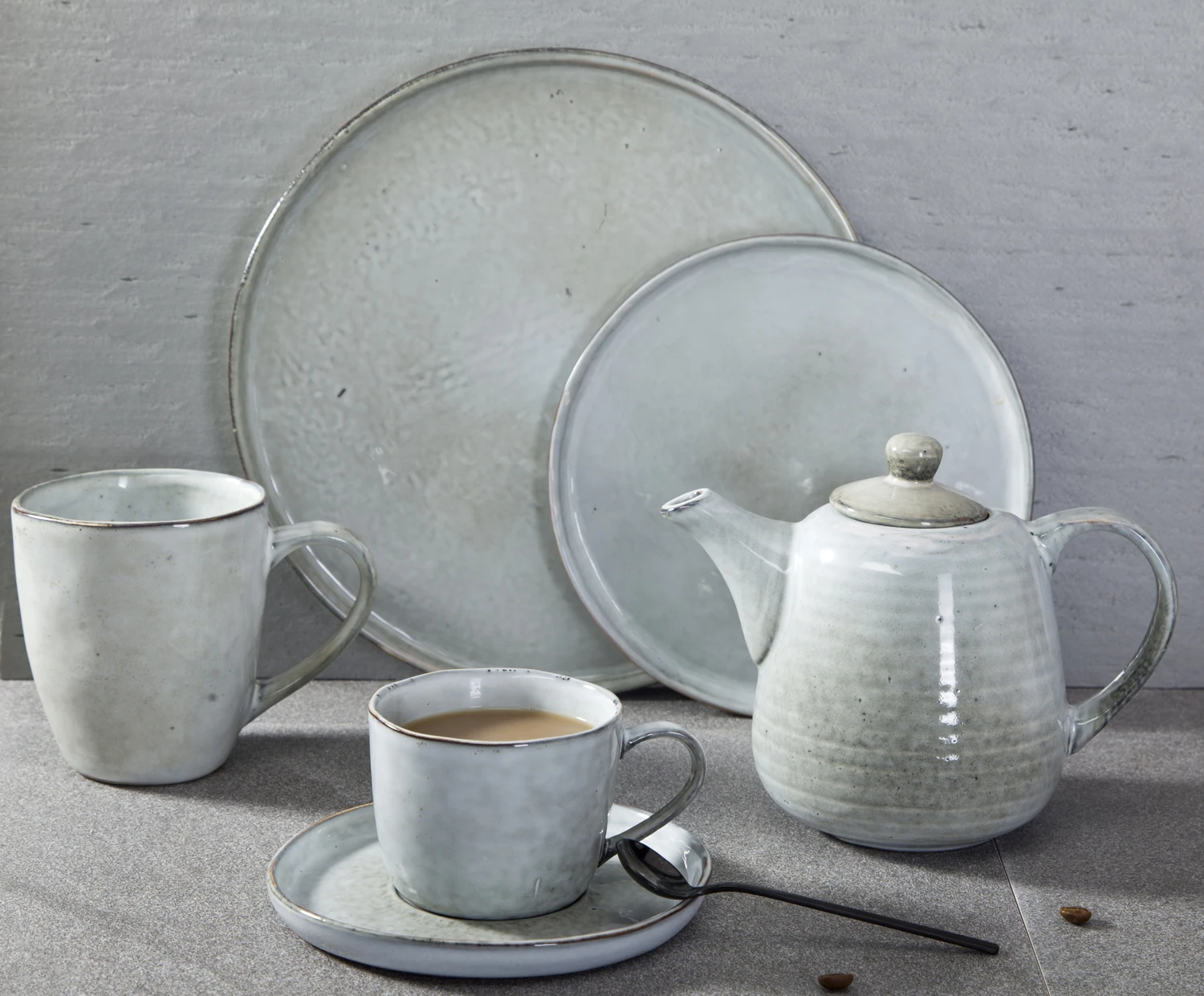 Guangdong Wholesale Ceramic Cup And Saucer Restaurant Coffee Cup Set