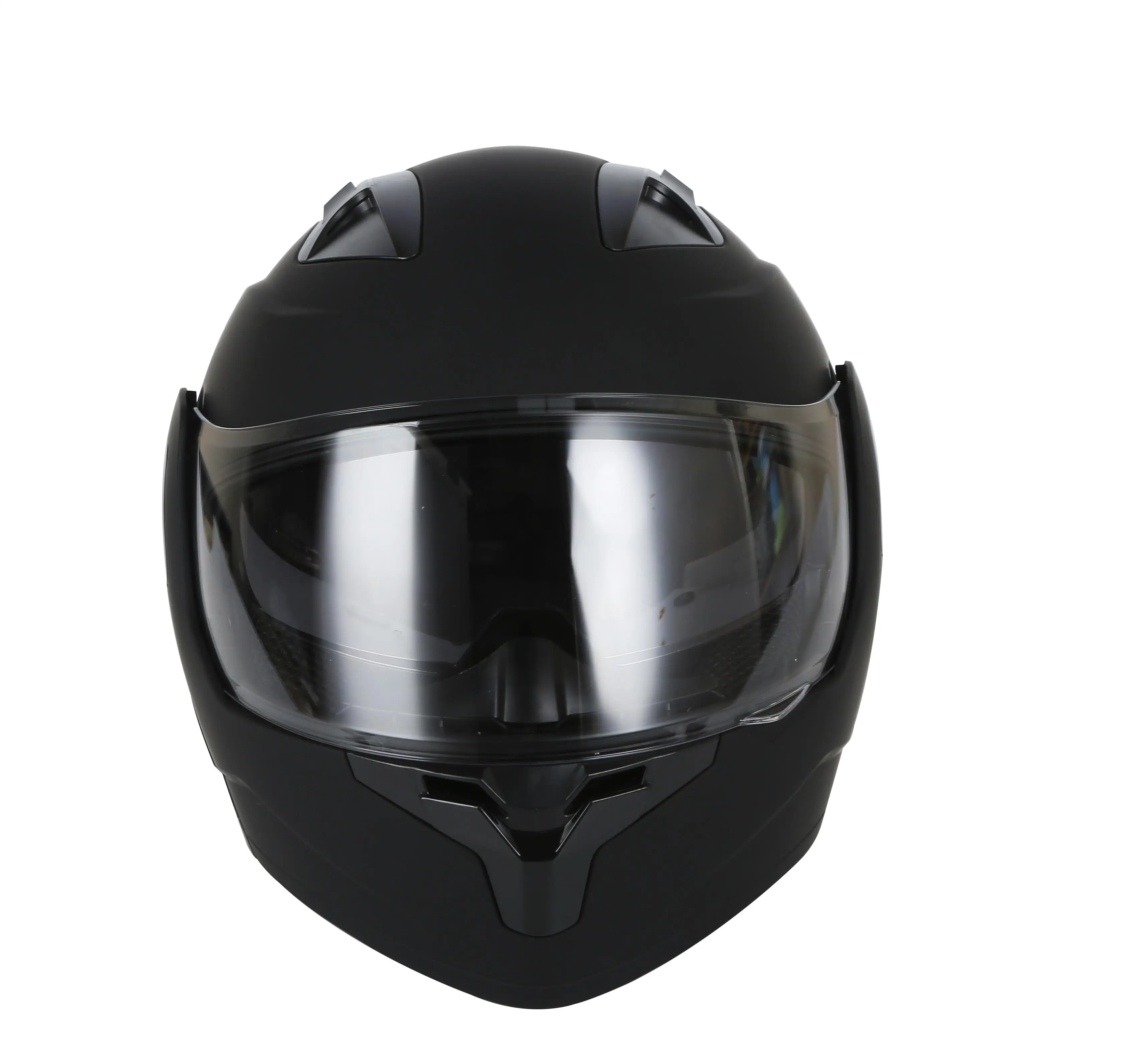 DOT approved motorbike modular helmets with flip up double visors with OEM service