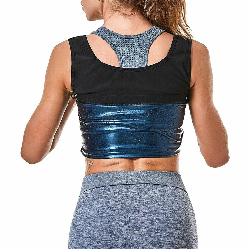 new fashion ladies Sweat Vest Slimming Body Fat Burning Waist Trainer Shapewear for female