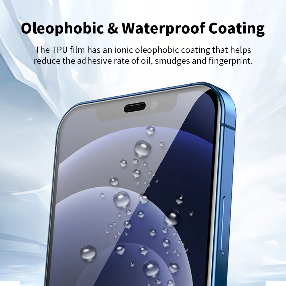 Матовая Мягкая Защитная пленка для экрана, совместимая с iPhone 13 Pro